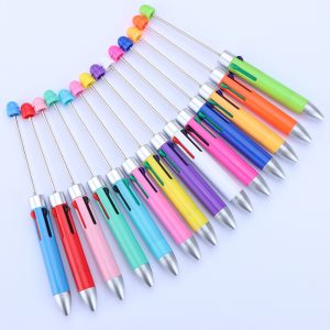 DIY creative business four-color beaded pen