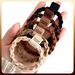 Custom Logo Elastic Hair Bands.   Customizable on orders ≥5,000 pcs.