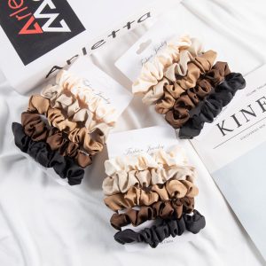 Custom Logo Elastic Hair Bands.   Customizable on orders ≥5,000 pcs.