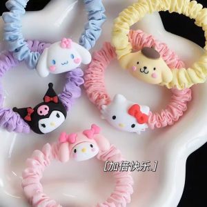Custom Logo Elastic Hair Bands.   Customizable on orders ≥2000 pcs.