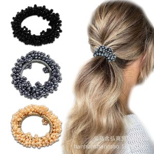 Custom Logo Elastic Hair Bands.   Customizable on orders ≥2000 pcs.