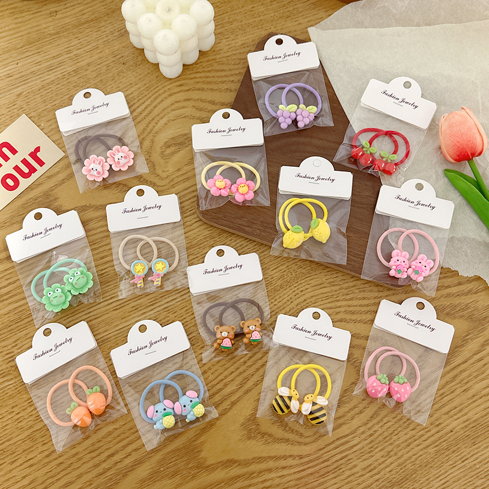 Custom Logo Elastic Hair Bands. Customizable on orders ≥1000pcs.