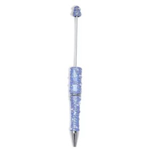 painted plastic bead pen