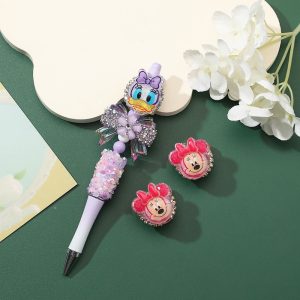 cartoon beads for beaded pen for diy pen & pendant accessories