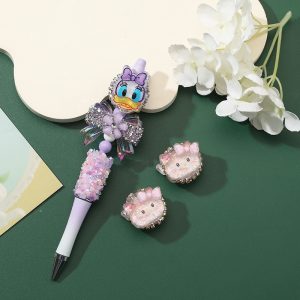 cartoon beads for beaded pen for diy pen & pendant accessories
