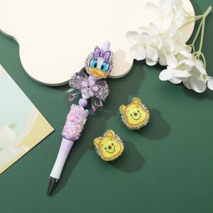 cartoon beads for beaded pen for diy pen & pendant accessories