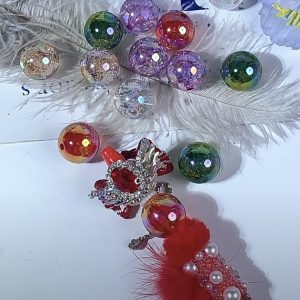 20mm bubble acrylic round beads ,diy beads for pen, phone chain & keychain