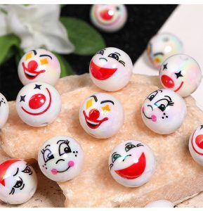 acrylic beads with smiley face print 294125737: 05 27 22:39:42 [文件]