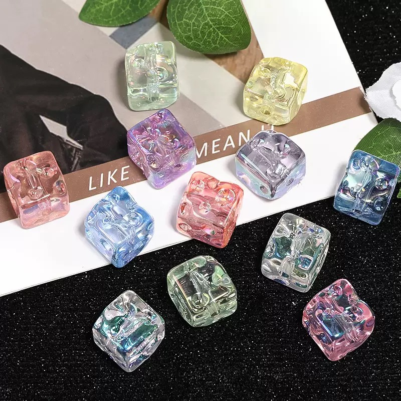cheese & macaron transparent color acrylic square beads ,diy beads for pen, phone chain & keychain cheese & macaron transparent color acrylic square beads ,diy beads for pen, phone chain & keychain