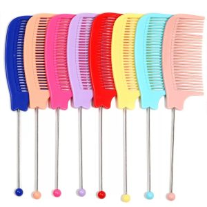 diy beaded comb multi color wholesale