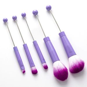 diy beaded makeup brush set beauty tools wholesale