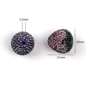 strawberry clay beads with rhinestones, diy beaded pen & phone chain accessories