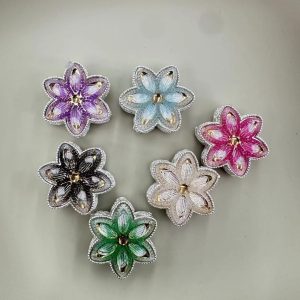 alloy hexagonal flower beads, diy accessories for phone charms, beaded pens & keychains