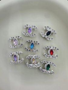 alloy double c logo beads, diy handmade beading accessories wholesale