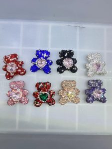 diy clay mud rhinestone beads (2)