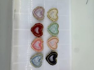 diy clay mud rhinestone beads (15)