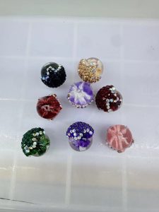 diy clay mud rhinestone beads (22)