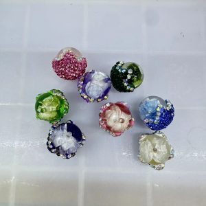 diy clay mud rhinestone beads (23)