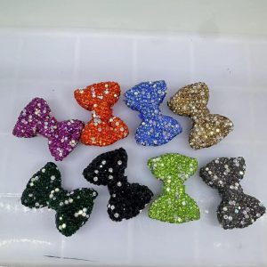 diy clay mud rhinestone beads (27)