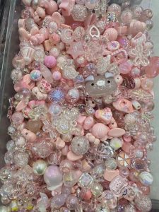 mixed color & style acrylic diy beads (2)