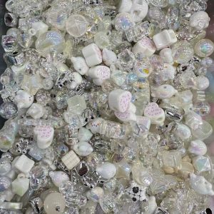 mixed color & style acrylic diy beads (3)