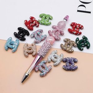 22*26 mm double‑c straight‑hole beads