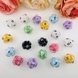 20mm polymer clay pre‑drilled beads