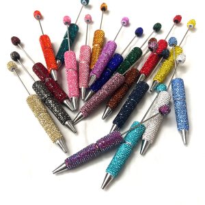discounted rhinestone beaded diy gift pen（2）