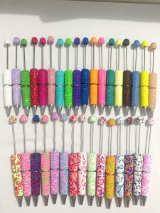 discounted rhinestone beaded diy gift pen（3）