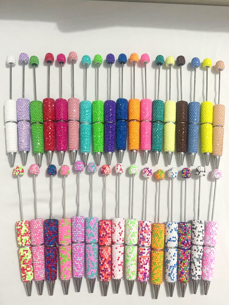 discounted rhinestone beaded diy gift pen（3）