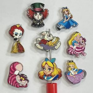 cartoon relief double sided mixed style bead accessories