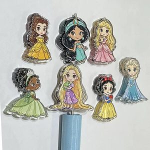 cartoon relief double sided mixed style bead accessories