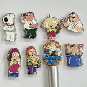 cartoon relief double sided mixed style bead accessories