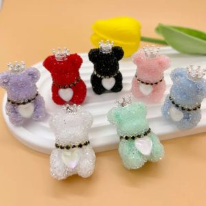 DIY clay mud rhinestone beads (6)
