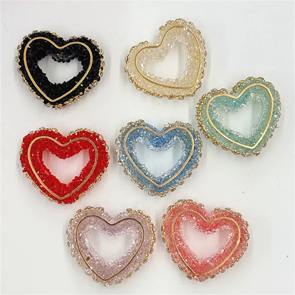 DIY clay mud rhinestone beads (7)