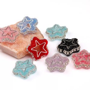 DIY clay mud rhinestone beads (8)