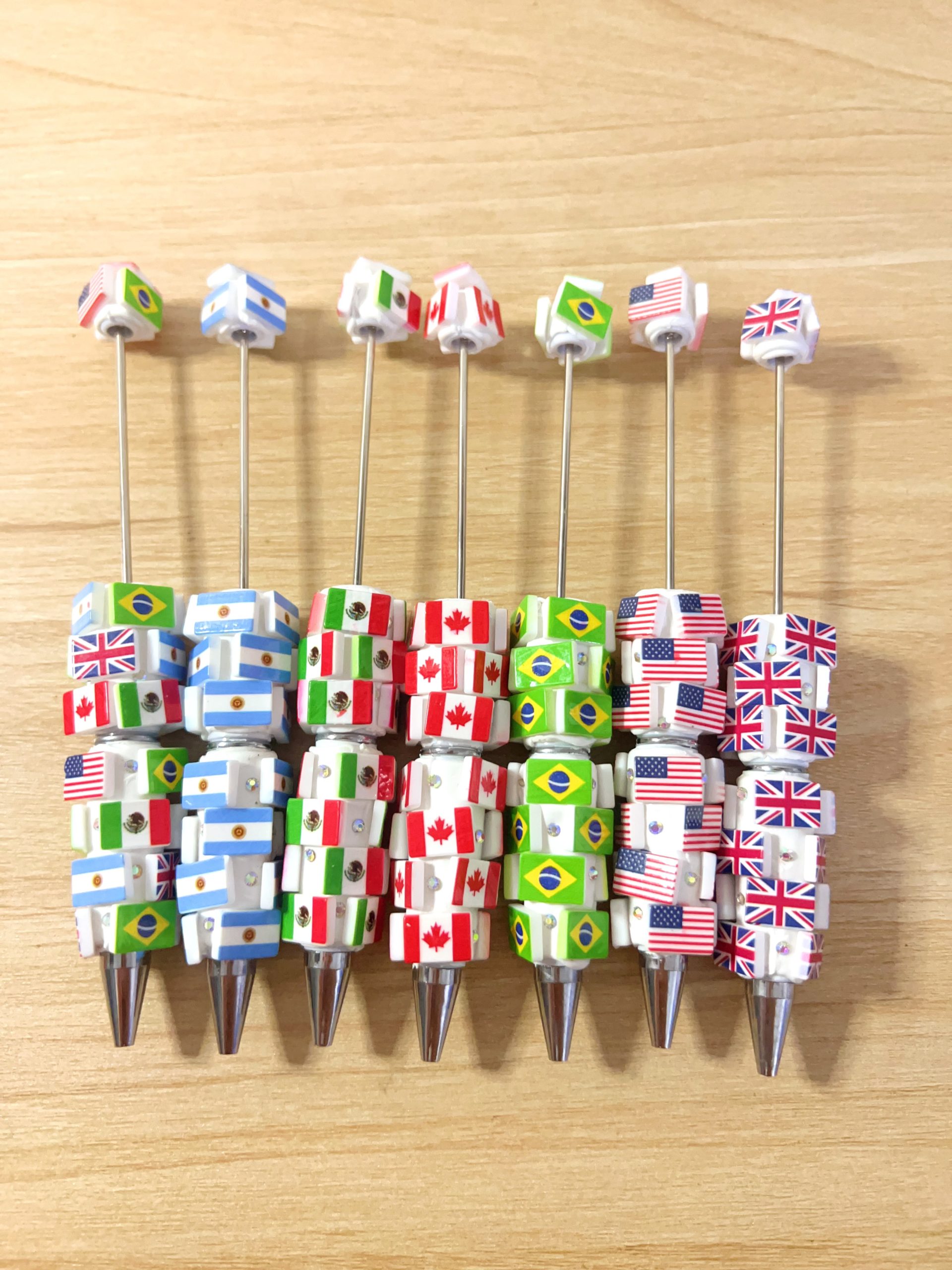 DIY National Flag Pens