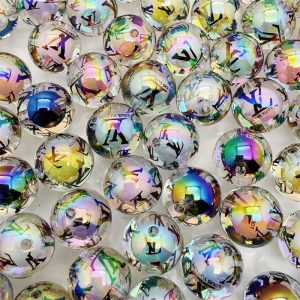 16mm DIY Beads, 200 Pieces