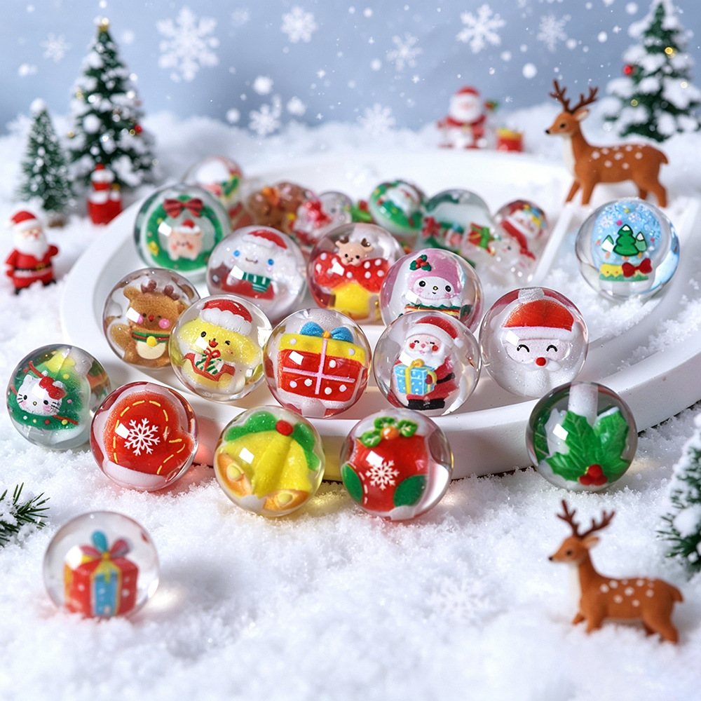 20 Mixed-Color Beads
