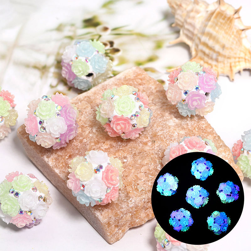 DIYGlow-in-the-Dark 10 Pieces, Mixed Colors