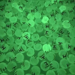 16mm Glow-in-the-Dark DIY Beads, 200 Pieces