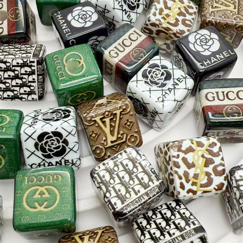 D-12 DIY Beads, 100 Pieces