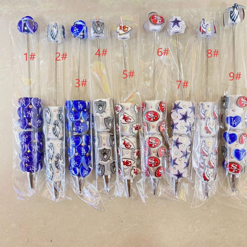 Team‑Themed DIY Beaded Pens