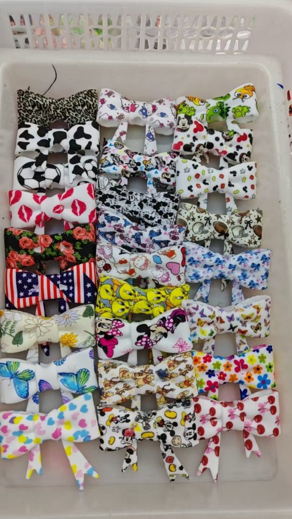 (1)Silicone bow $3 FOR 4 PCS