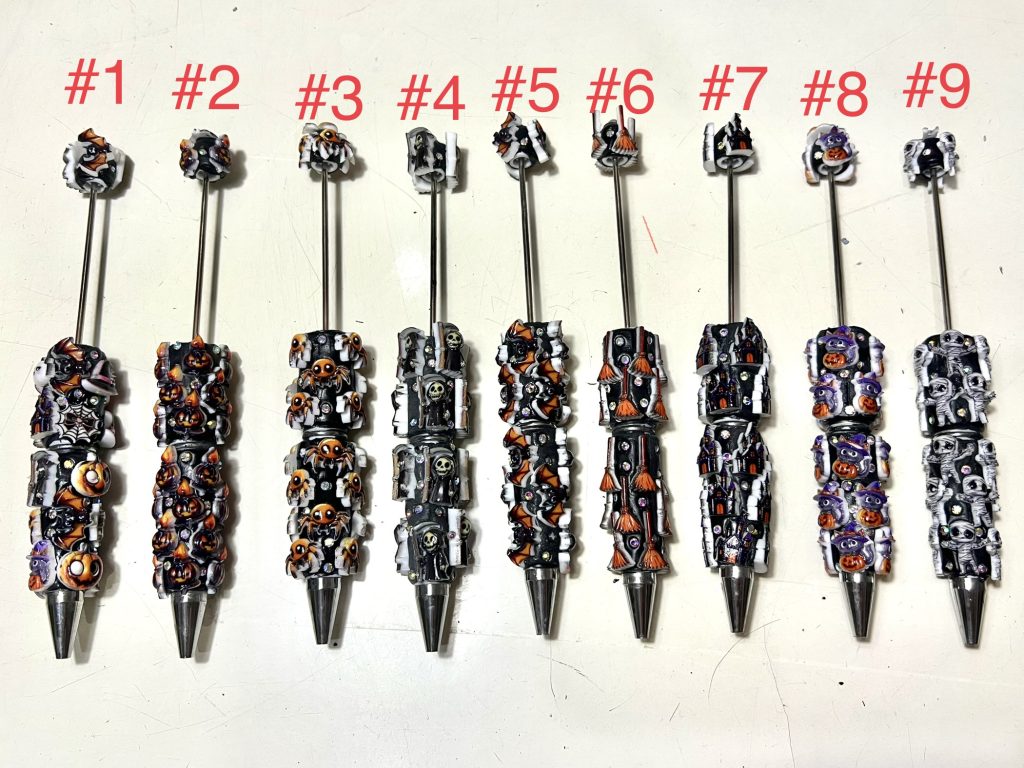 H-2 DIY Halloween Beaded Pen