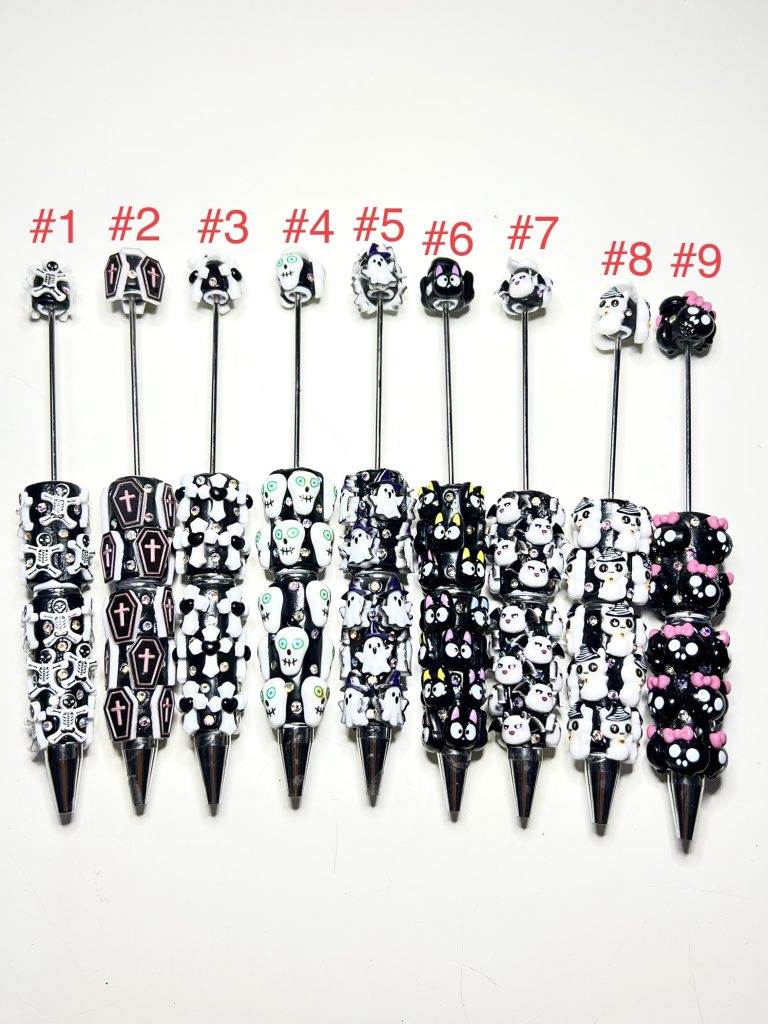 H-6 DIY Halloween Beaded Pen