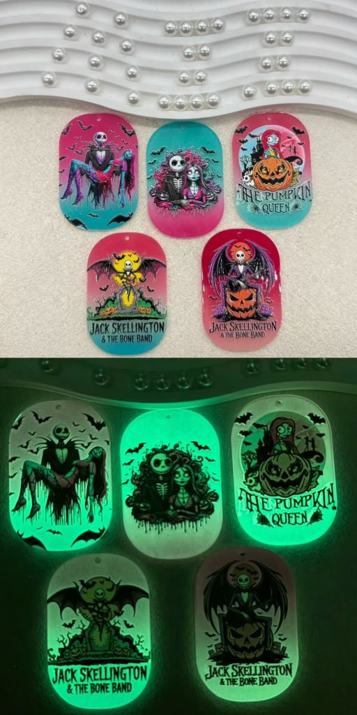 (A-112) 100pcs Glow-in-the-Dark DIY Beads