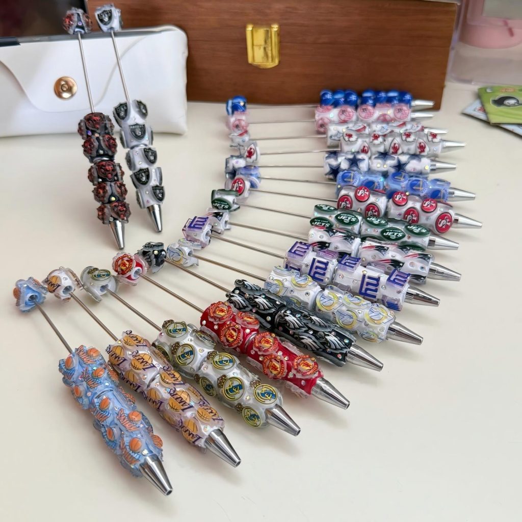 P-79 Rugby Team Series Beaded Pens, DIY