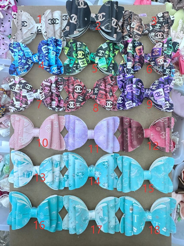 (A-149) 5PCS Bow DIY Accessories