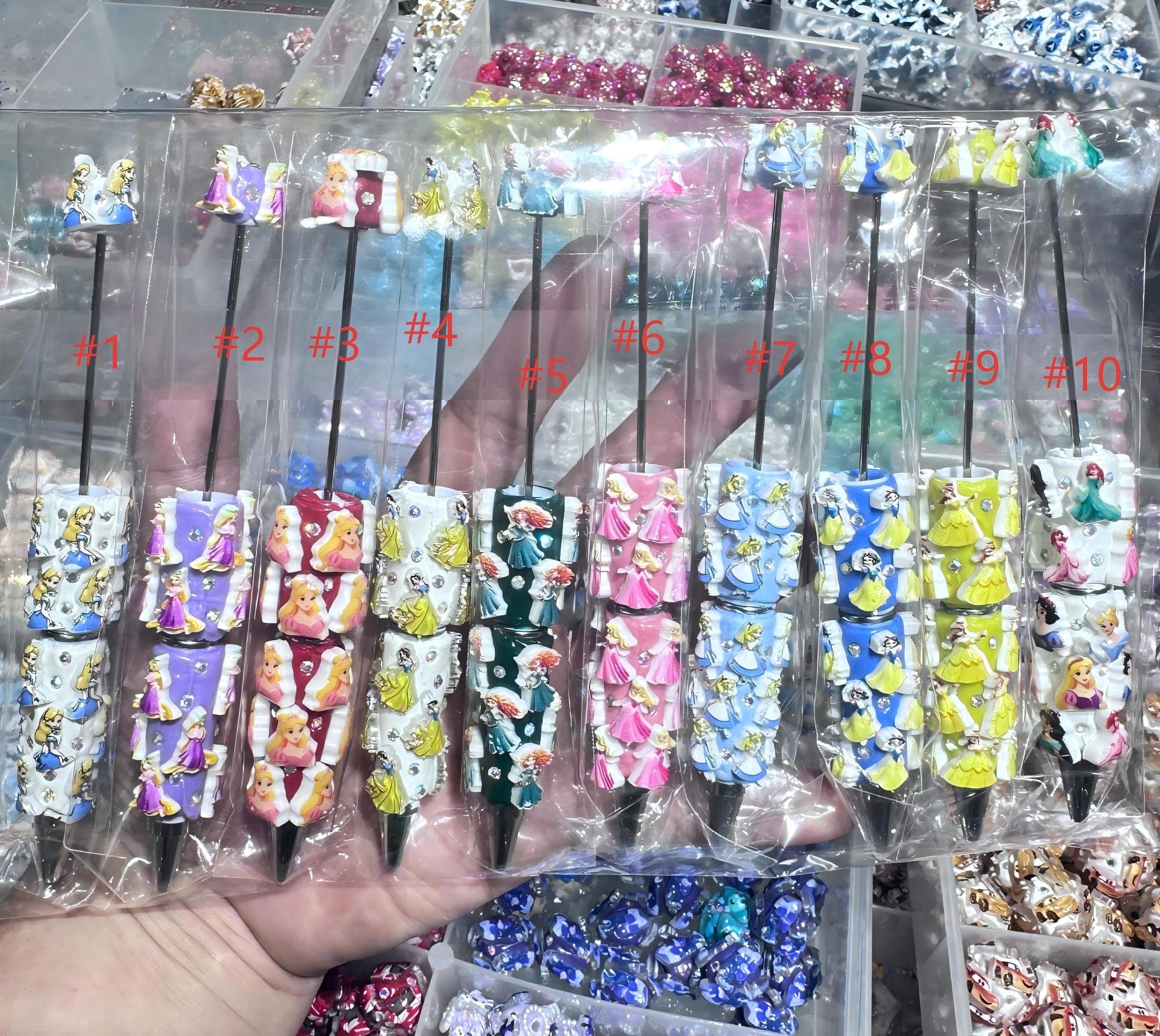 P-87 DIY beaded pen